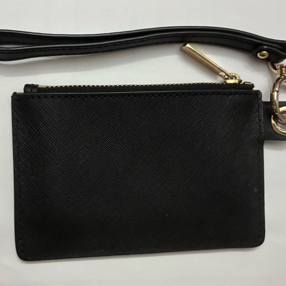 Michael Kors Black Pebbled Leather Tote – Gold Hardware – Size OS